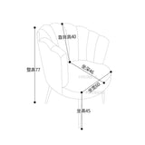 Living Room Chairs Luxury Living Room Furniture Creative Backrest Armchair Home Soft Cushion Bedroom Makeup Chair z