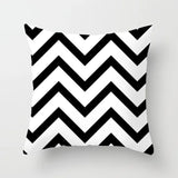Livingroom Simple Black White Geometry Cushion Case Hot Modern Nordic Decorative Pillows Case Sofa Couch Throw Pillows car home