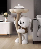 INS Living room Side table decorative small Bedsidetable Modern Sofa side Resin Corner coffee table cute design home furniture