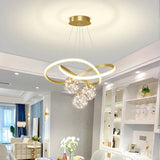Minimalist Luxury Glass Ball LED Pendant Light Modern Interior Living Dining Room Bedroom Chandelier Home Decor Hanging Light