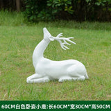 Room Decor Mother Deer Cute Kids Room Decor Sculptures Kawaii Miniatures Sculptures Christmas Home Decoration Fawn Figurines