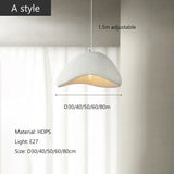 Nordic Wabi Sabi Wind Led Ceiling Chandelier Living Dining Room Bar Home Decor Pendant Lamp Bedroom Loft Hanging Light Fixture