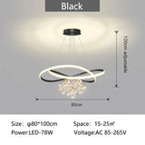 Minimalist Luxury Glass Ball LED Pendant Light Modern Interior Living Dining Room Bedroom Chandelier Home Decor Hanging Light