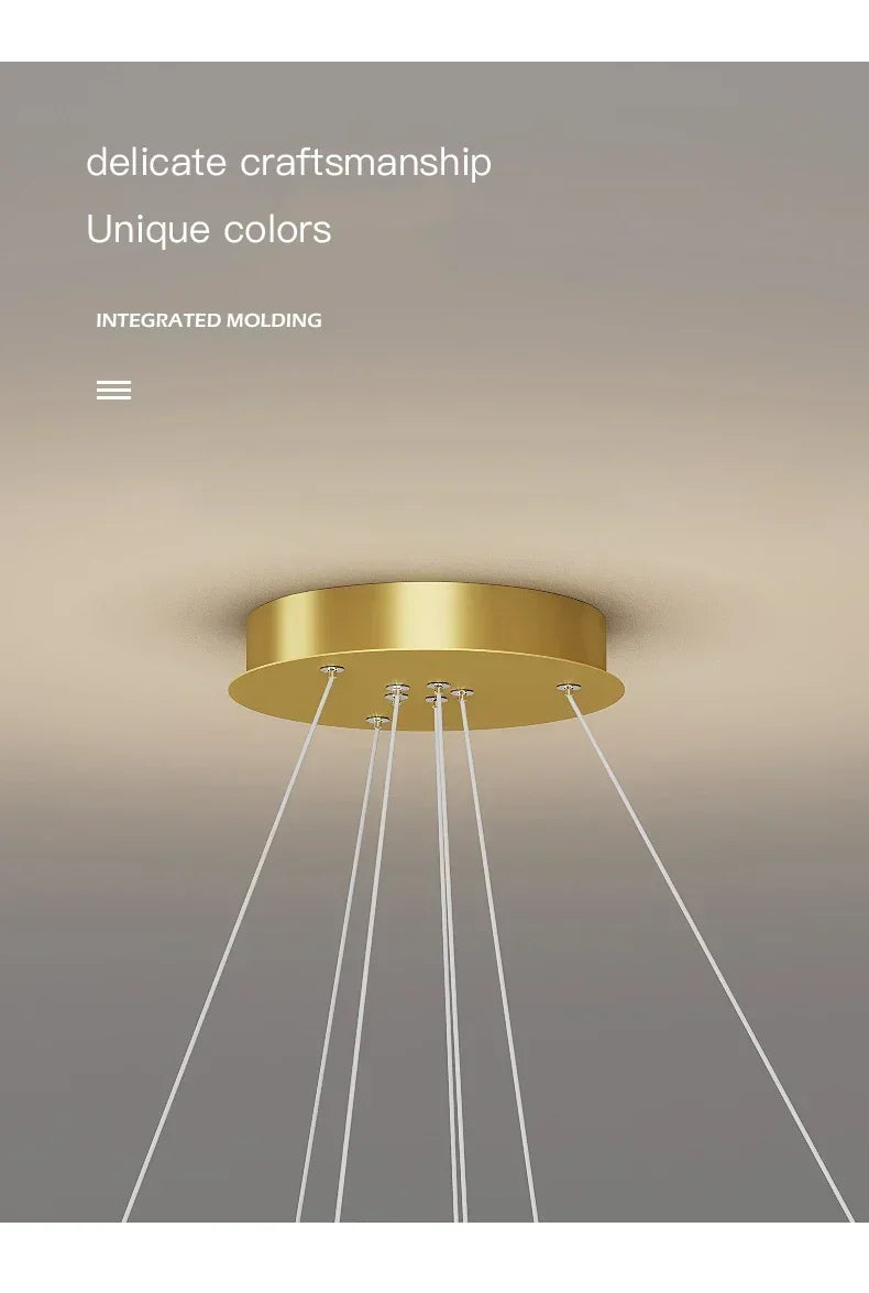 Minimalist Luxury Glass Ball LED Pendant Light Modern Interior Living Dining Room Bedroom Chandelier Home Decor Hanging Light