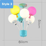 Kids room chandelier for Bedroom Living room nursery Girl chandelier Indoor home art decor balloon ceiling lamp