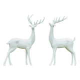 Room Decor Mother Deer Cute Kids Room Decor Sculptures Kawaii Miniatures Sculptures Christmas Home Decoration Fawn Figurines