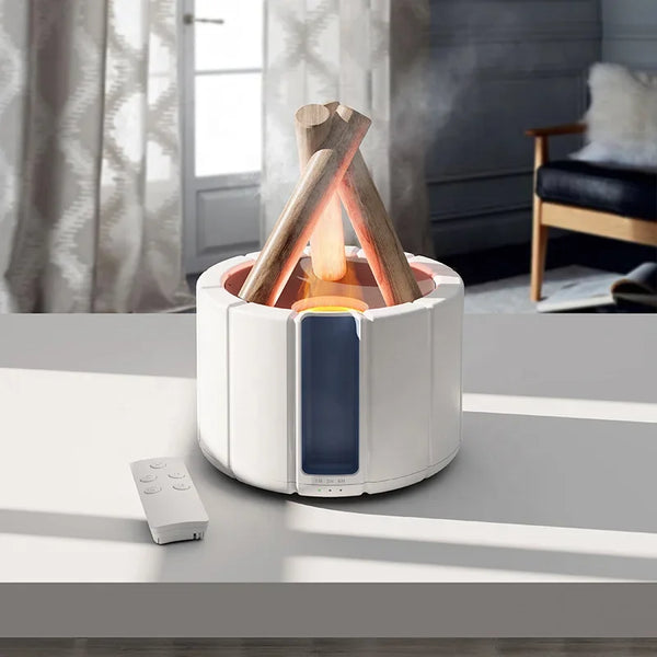 New desktop color simulation flame Bonfire Scent Aroma Diffuser Home hotel usb air humidifier air freshener Aromatherapy machine