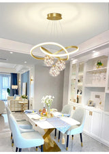 Minimalist Luxury Glass Ball LED Pendant Light Modern Interior Living Dining Room Bedroom Chandelier Home Decor Hanging Light