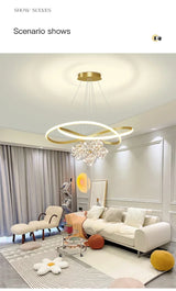 Minimalist Luxury Glass Ball LED Pendant Light Modern Interior Living Dining Room Bedroom Chandelier Home Decor Hanging Light