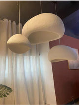 Nordic Wabi Sabi Wind Led Ceiling Chandelier Living Dining Room Bar Home Decor Pendant Lamp Bedroom Loft Hanging Light Fixture