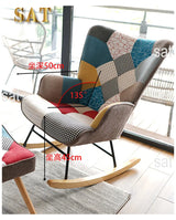 Rocking Chairs and Armchairs Chair Modern Recliners Living Room Armchair Salon Home Furniture Individual Sofa Recliner Seating