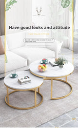 Coffee Table Nordic Round Coffee Table Modern Kitchen Living Room Balcony Extendable Mesa De Centro Sala Table Basse En Bois
