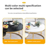 Coffee Table Nordic Round Coffee Table Modern Kitchen Living Room Balcony Extendable Mesa De Centro Sala Table Basse En Bois