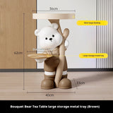 INS Living room Side table decorative small Bedsidetable Modern Sofa side Resin Corner coffee table cute design home furniture