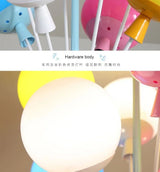 Kids room chandelier for Bedroom Living room nursery Girl chandelier Indoor home art decor balloon ceiling lamp
