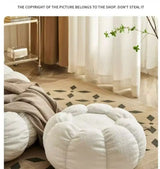 Lazy sofa can lie down and sleep on small sofa, bedroom balcony, leisure chair, cream style lazy chair, tatami chair