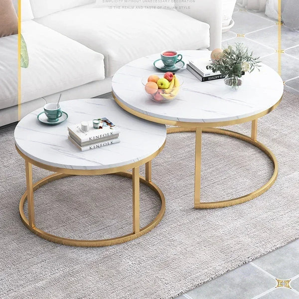 Coffee Table Nordic Round Coffee Table Modern Kitchen Living Room Balcony Extendable Mesa De Centro Sala Table Basse En Bois