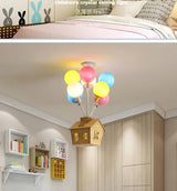 Kids room chandelier for Bedroom Living room nursery Girl chandelier Indoor home art decor balloon ceiling lamp