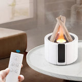 New desktop color simulation flame Bonfire Scent Aroma Diffuser Home hotel usb air humidifier air freshener Aromatherapy machine