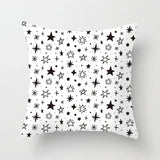 Livingroom Simple Black White Geometry Cushion Case Hot Modern Nordic Decorative Pillows Case Sofa Couch Throw Pillows car home