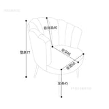 Living Room Chairs Luxury Living Room Furniture Creative Backrest Armchair Home Soft Cushion Bedroom Makeup Chair z