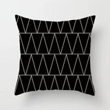 Livingroom Simple Black White Geometry Cushion Case Hot Modern Nordic Decorative Pillows Case Sofa Couch Throw Pillows car home