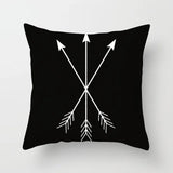 Livingroom Simple Black White Geometry Cushion Case Hot Modern Nordic Decorative Pillows Case Sofa Couch Throw Pillows car home