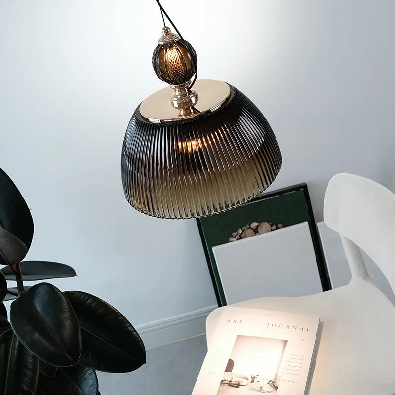 Modern Simple Chandelier Living Room Dining Table Bedroom Bedside Bar Counter Glass Art Pendant Light Fixture Indoor Room Decor