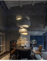 Nordic Wabi Sabi Wind Led Ceiling Chandelier Living Dining Room Bar Home Decor Pendant Lamp Bedroom Loft Hanging Light Fixture