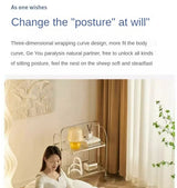 Lazy sofa can lie down and sleep on small sofa, bedroom balcony, leisure chair, cream style lazy chair, tatami chair