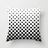 Livingroom Simple Black White Geometry Cushion Case Hot Modern Nordic Decorative Pillows Case Sofa Couch Throw Pillows car home