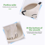 Ceramic Flowerpot Mini Cat Shaped Cartoon Cute Potted Plant Desktop Potted Expression Cat Plant Pot Desk Decorate Small Ornament