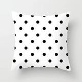 Livingroom Simple Black White Geometry Cushion Case Hot Modern Nordic Decorative Pillows Case Sofa Couch Throw Pillows car home