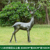 Room Decor Mother Deer Cute Kids Room Decor Sculptures Kawaii Miniatures Sculptures Christmas Home Decoration Fawn Figurines