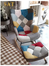 Rocking Chairs and Armchairs Chair Modern Recliners Living Room Armchair Salon Home Furniture Individual Sofa Recliner Seating