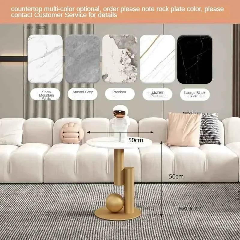Aesthetic Modern Oval Coffee Tables Nordic Design Metal Modern Coffee Table Hotel Living Room Low Table Furniture for Homew r
