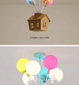 Kids room chandelier for Bedroom Living room nursery Girl chandelier Indoor home art decor balloon ceiling lamp