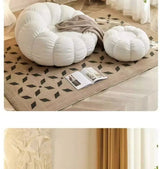 Lazy sofa can lie down and sleep on small sofa, bedroom balcony, leisure chair, cream style lazy chair, tatami chair