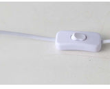 Nordic LED Table Lamps Indoor Lighting Switch Button Bedroom Bedside Living Room Restaurant Home Decoration Butterfly Desk Lamp