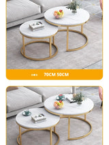 Coffee Table Nordic Round Coffee Table Modern Kitchen Living Room Balcony Extendable Mesa De Centro Sala Table Basse En Bois