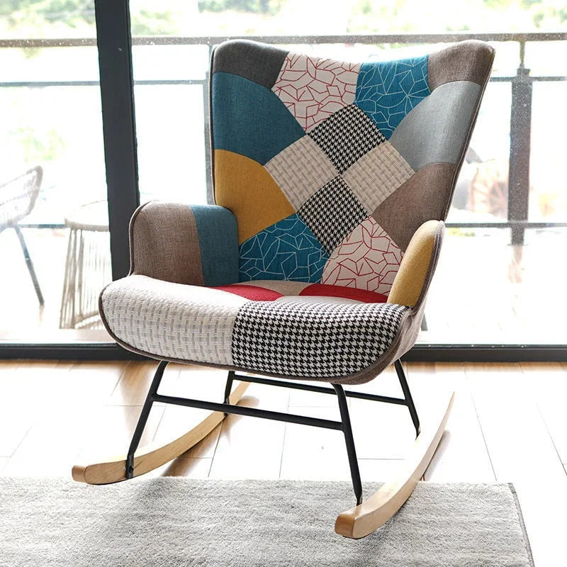 Rocking Chairs and Armchairs Chair Modern Recliners Living Room Armchair Salon Home Furniture Individual Sofa Recliner Seating