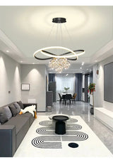 Minimalist Luxury Glass Ball LED Pendant Light Modern Interior Living Dining Room Bedroom Chandelier Home Decor Hanging Light