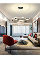 Minimalist Luxury Glass Ball LED Pendant Light Modern Interior Living Dining Room Bedroom Chandelier Home Decor Hanging Light