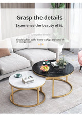 Coffee Table Nordic Round Coffee Table Modern Kitchen Living Room Balcony Extendable Mesa De Centro Sala Table Basse En Bois