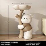 INS Living room Side table decorative small Bedsidetable Modern Sofa side Resin Corner coffee table cute design home furniture