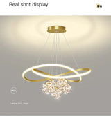 Minimalist Luxury Glass Ball LED Pendant Light Modern Interior Living Dining Room Bedroom Chandelier Home Decor Hanging Light