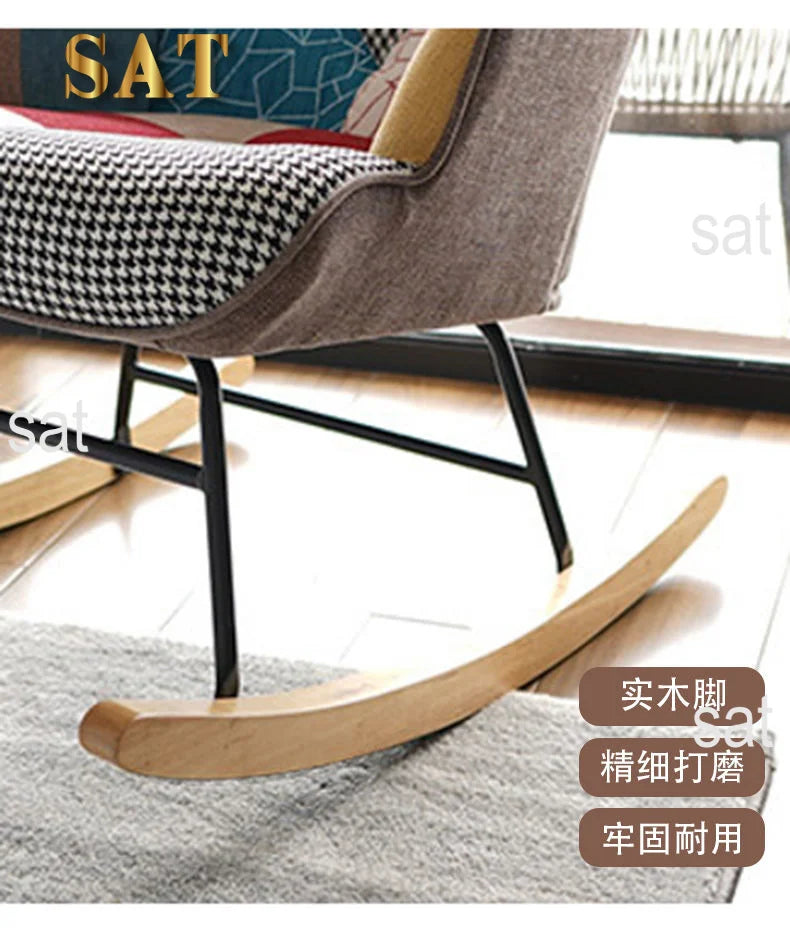 Rocking Chairs and Armchairs Chair Modern Recliners Living Room Armchair Salon Home Furniture Individual Sofa Recliner Seating