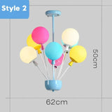 Kids room chandelier for Bedroom Living room nursery Girl chandelier Indoor home art decor balloon ceiling lamp