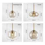 Nordic Glass Pendant Light