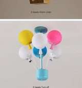 Kids room chandelier for Bedroom Living room nursery Girl chandelier Indoor home art decor balloon ceiling lamp